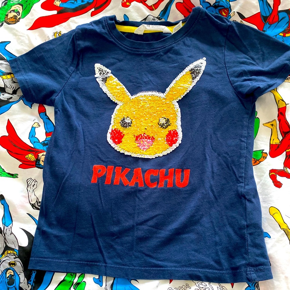 H & M Pikachu T-Shirt